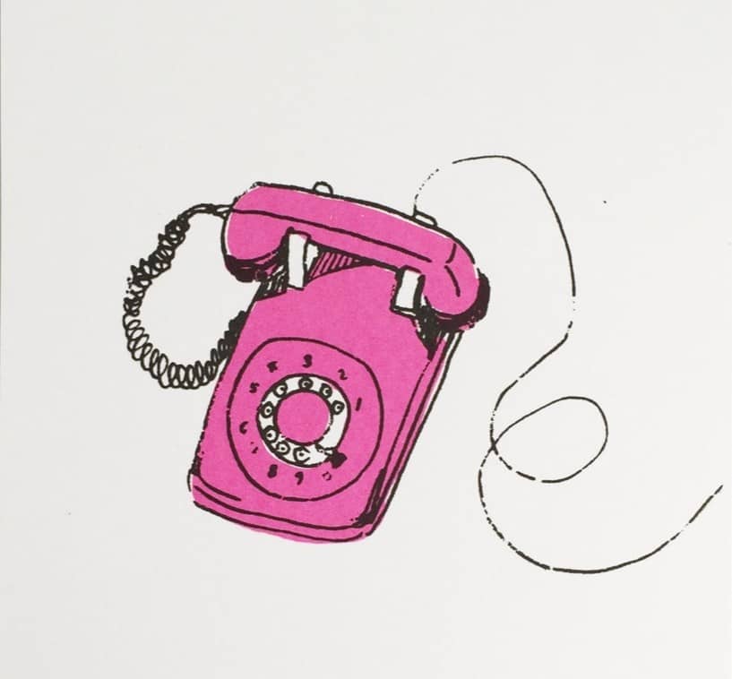 ART HOUSE WOMEN, CLARA LEWIS, PINK TELEPHONE